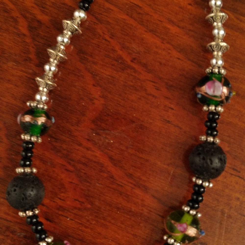 Lava Stone Diffuser Necklace - image 2